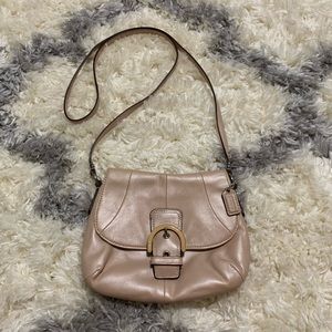 Coach Pearlescent Pink Crossbody Bag